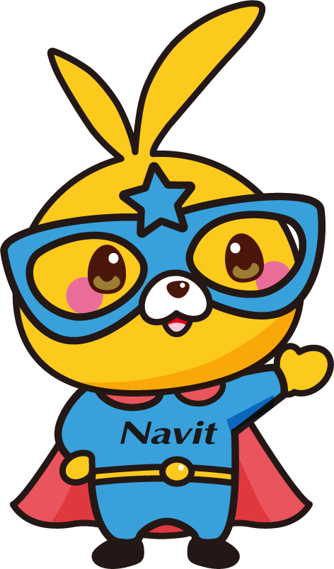 マスコットキャラクター「ナビット」
